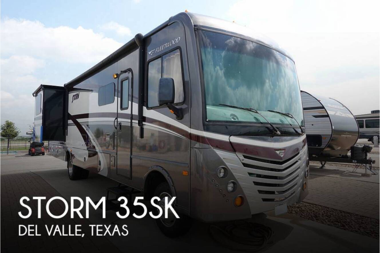 A photo of this 2016 Fleetwood Storm 35SK