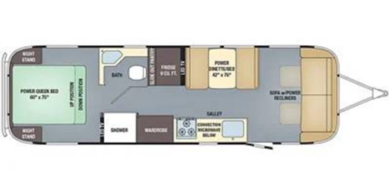 A photo of this 2018 Airstream Classic 30RB