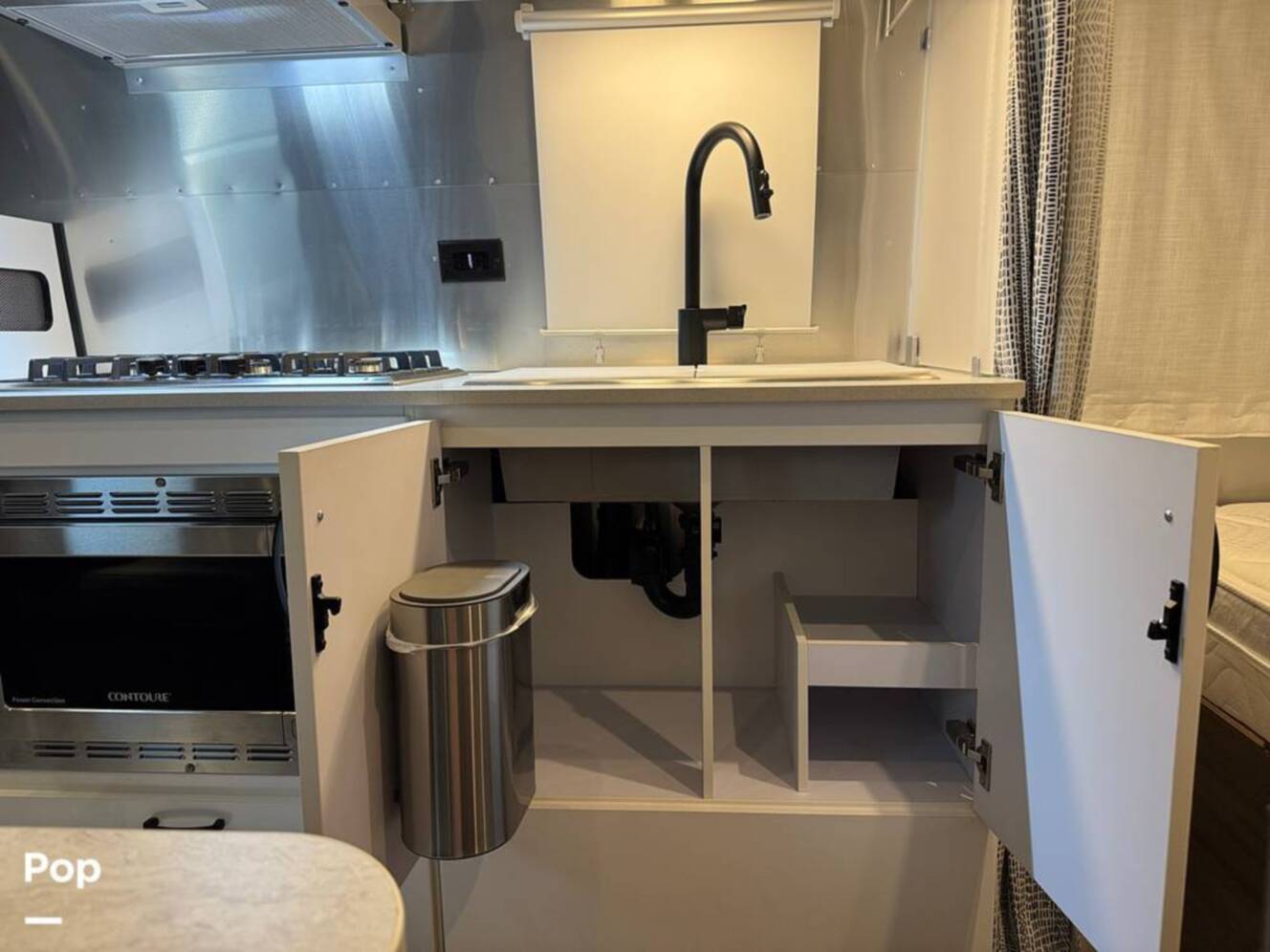 A photo of this 2023 Airstream Caravel 22FB