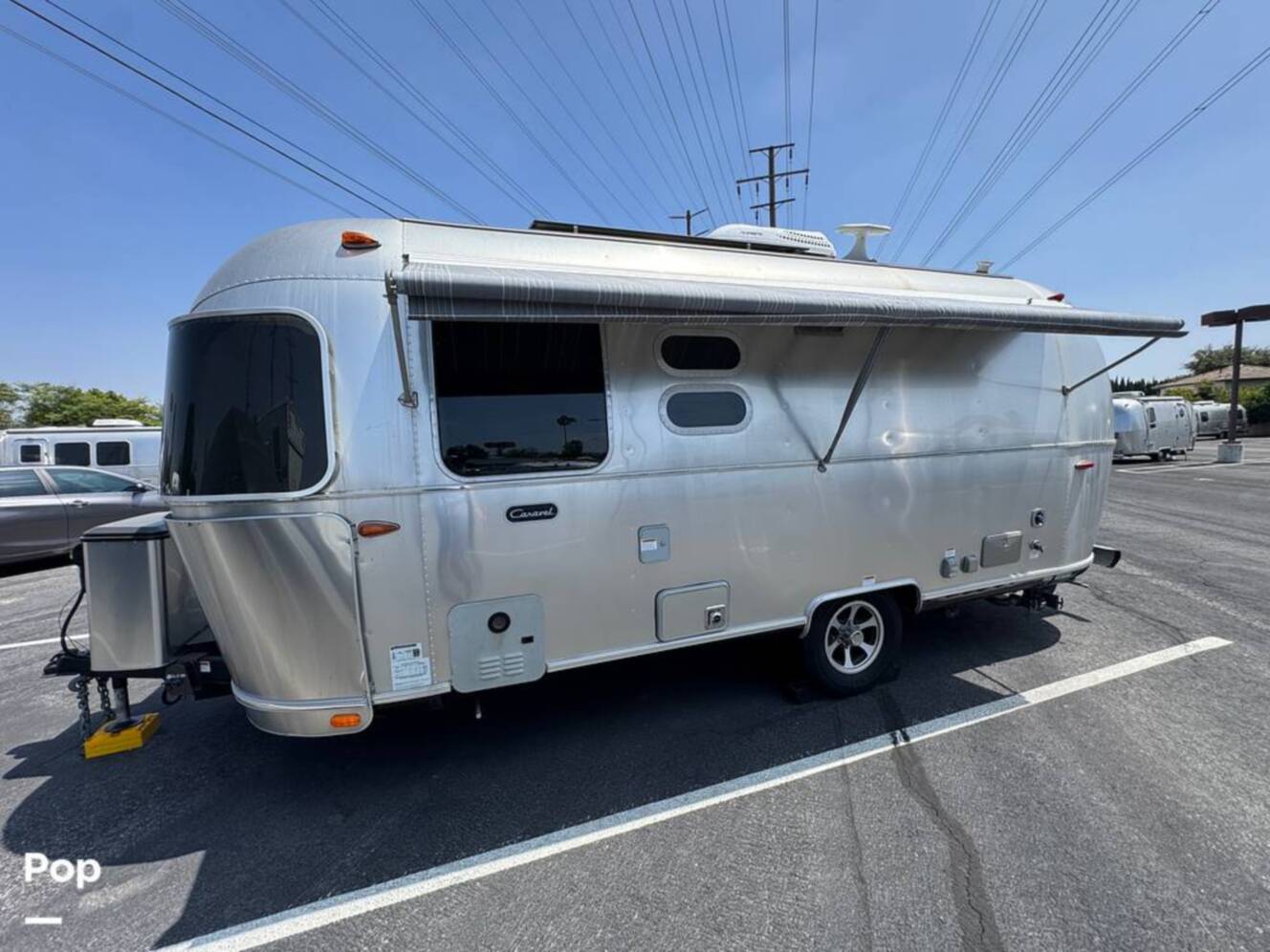 A photo of this 2023 Airstream Caravel 22FB