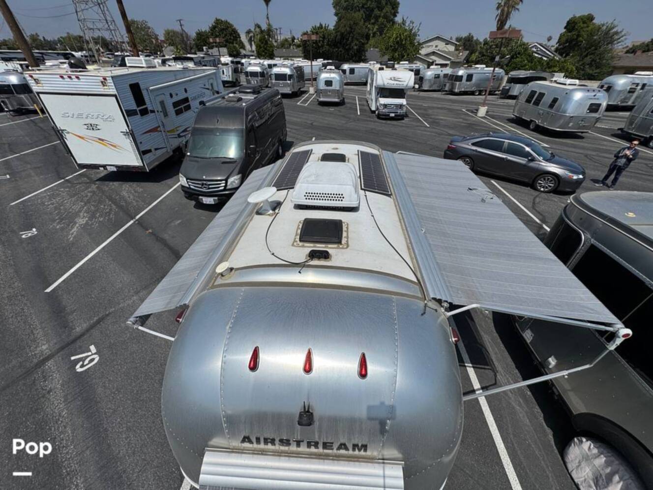 A photo of this 2023 Airstream Caravel 22FB