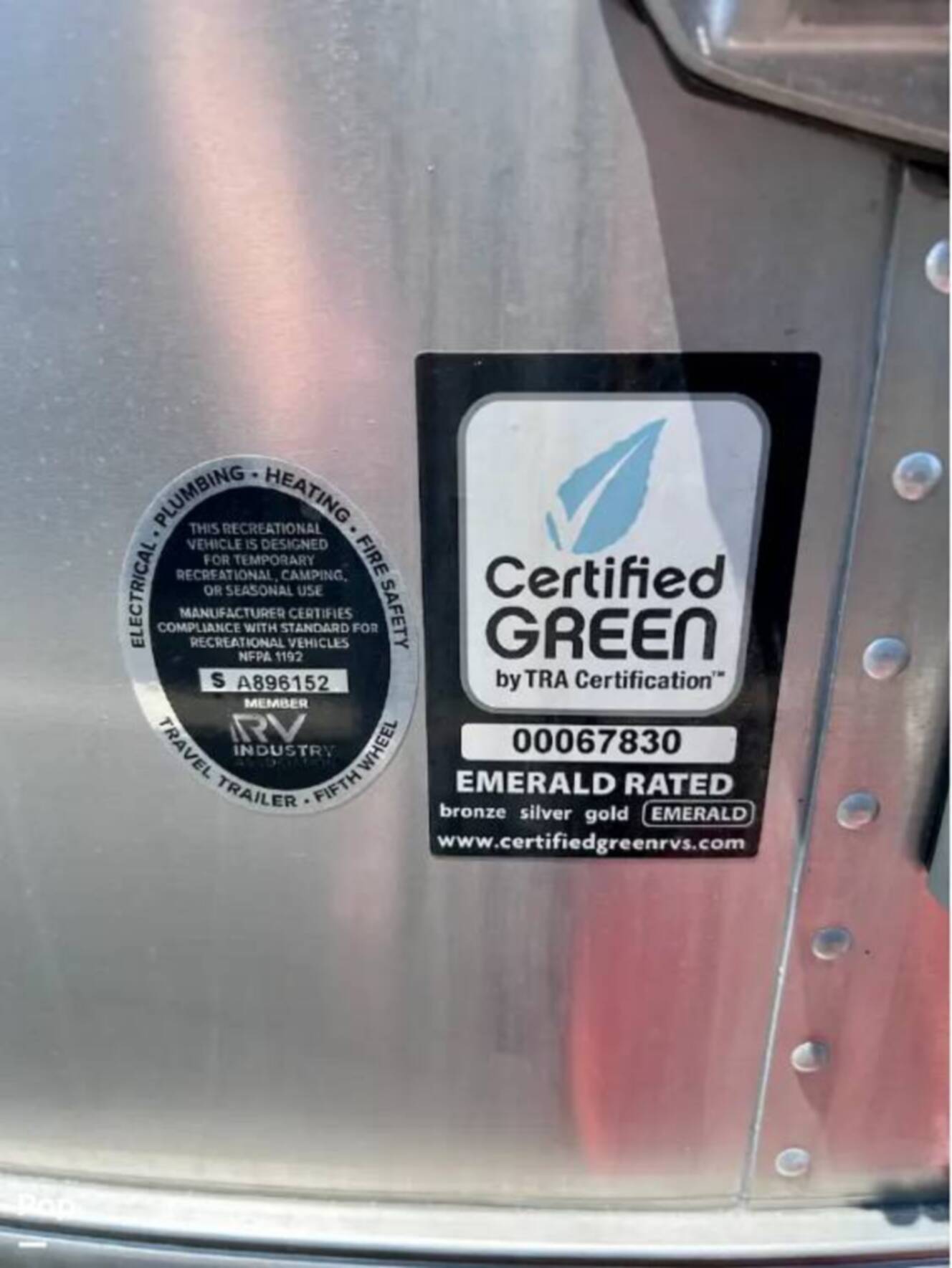 A photo of this 2023 Airstream Caravel 22FB