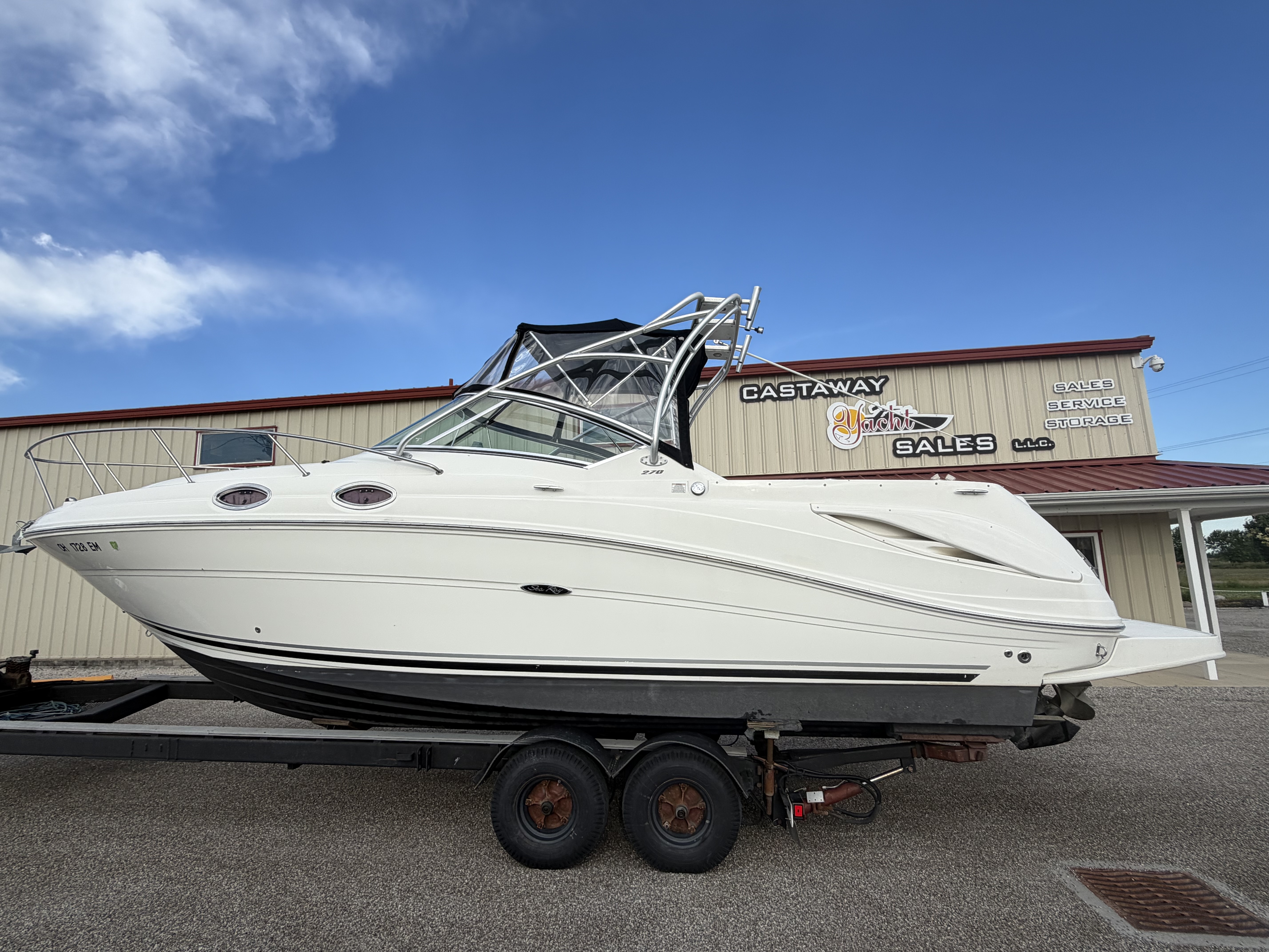 2009 Sea Ray 270 AMBERJACK in port clinton OH