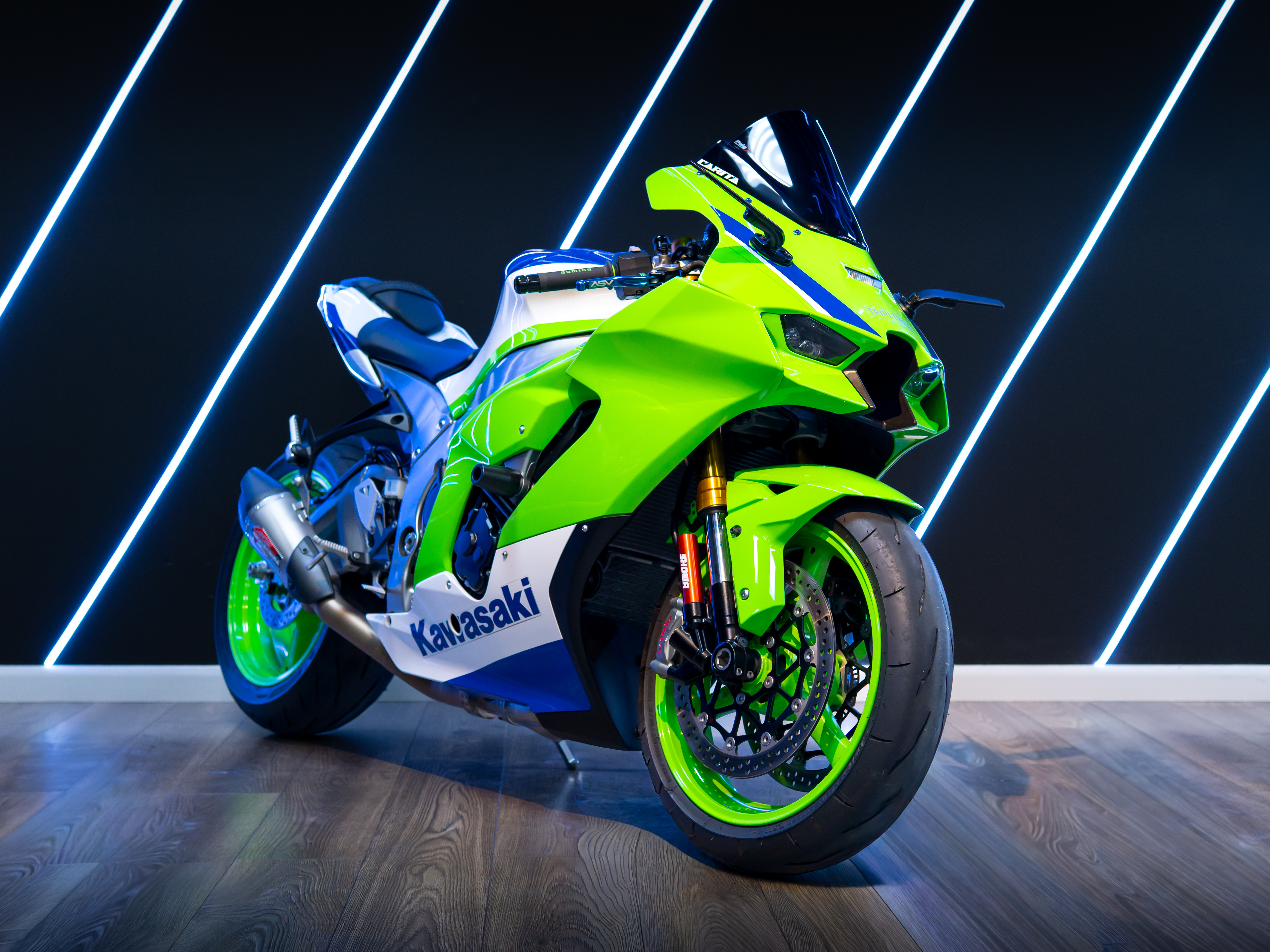 『TEN RIDERS C 32 BLUE』 2024 Kawasaki Ninja ZX-10R Motorcycles For Sale - Cycle Trader