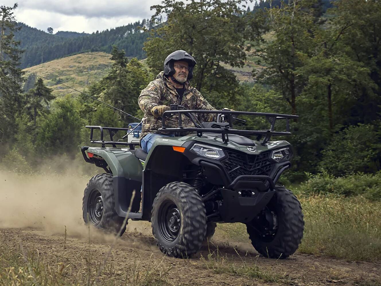 A photo of this 2025 CFMOTO CForce 400