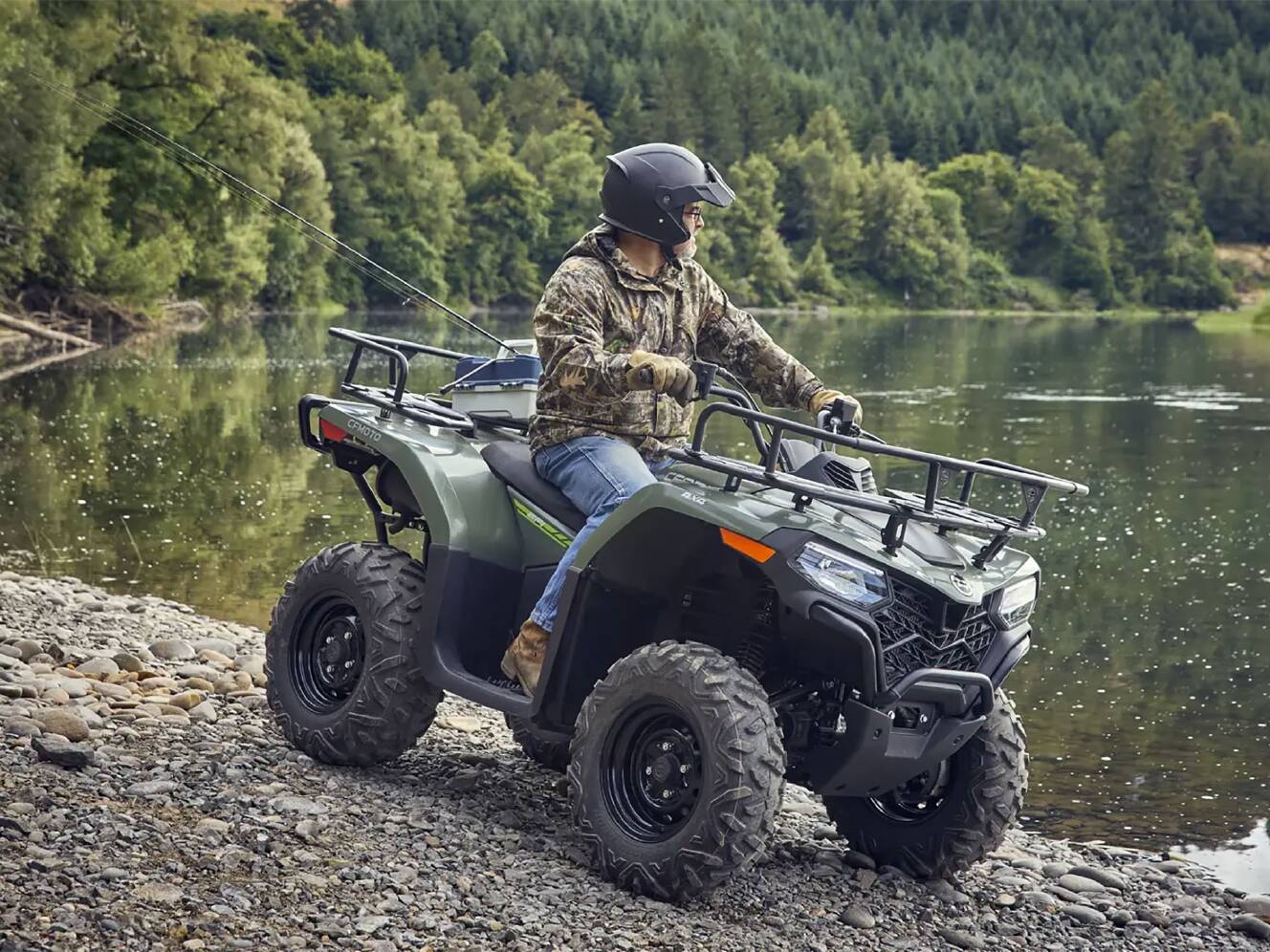 A photo of this 2025 CFMOTO CForce 400