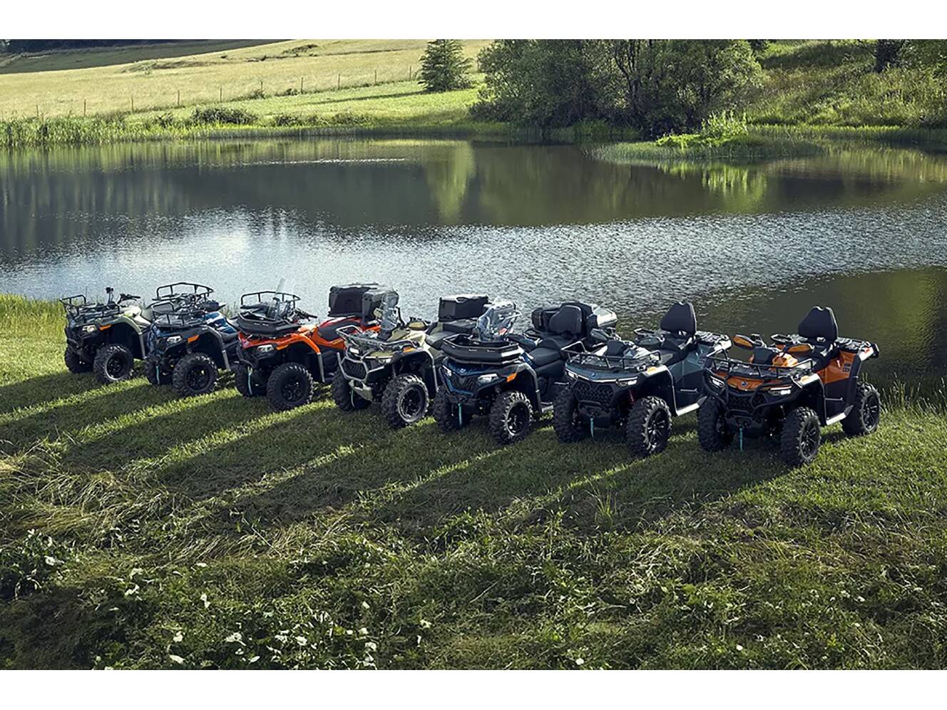 A photo of this 2025 CFMOTO CForce 400