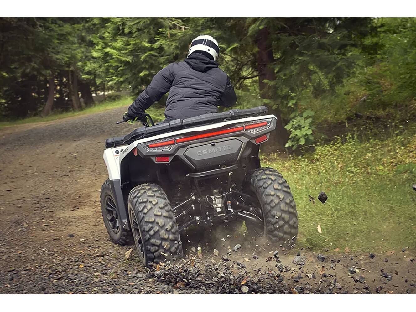 A photo of this 2025 CFMOTO CForce 400