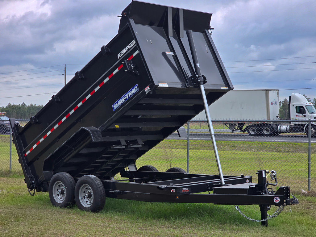 2025 Sure-Trac HD Low Profile Dump W/4' Sides 82" x 14' in Hampton, FL