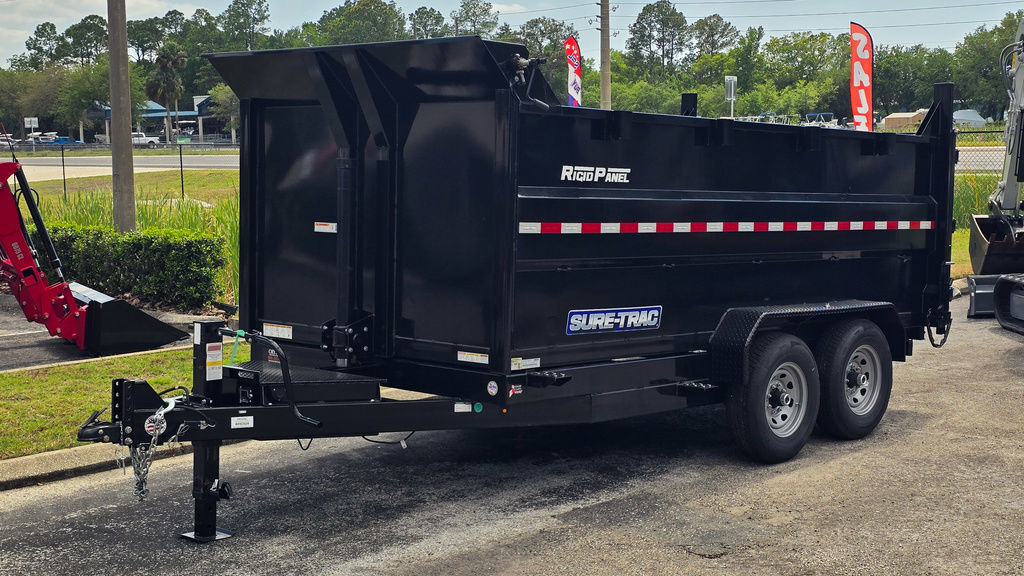 2025 Sure-Trac HD Low Profile Dump W/4' Sides 82" x 14' in Homosassa, FL