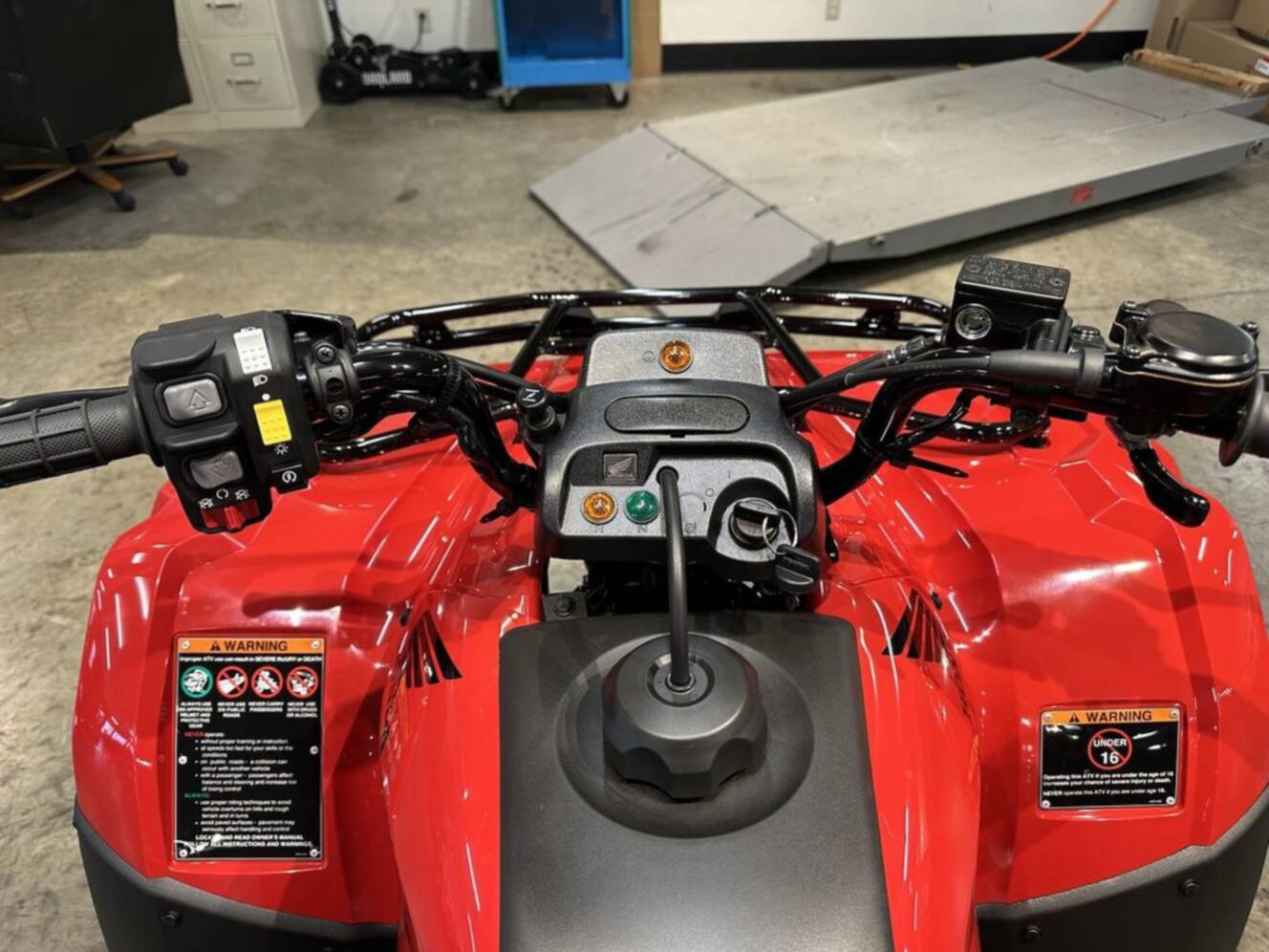 A photo of this 2026 Honda FourTrax Recon ES