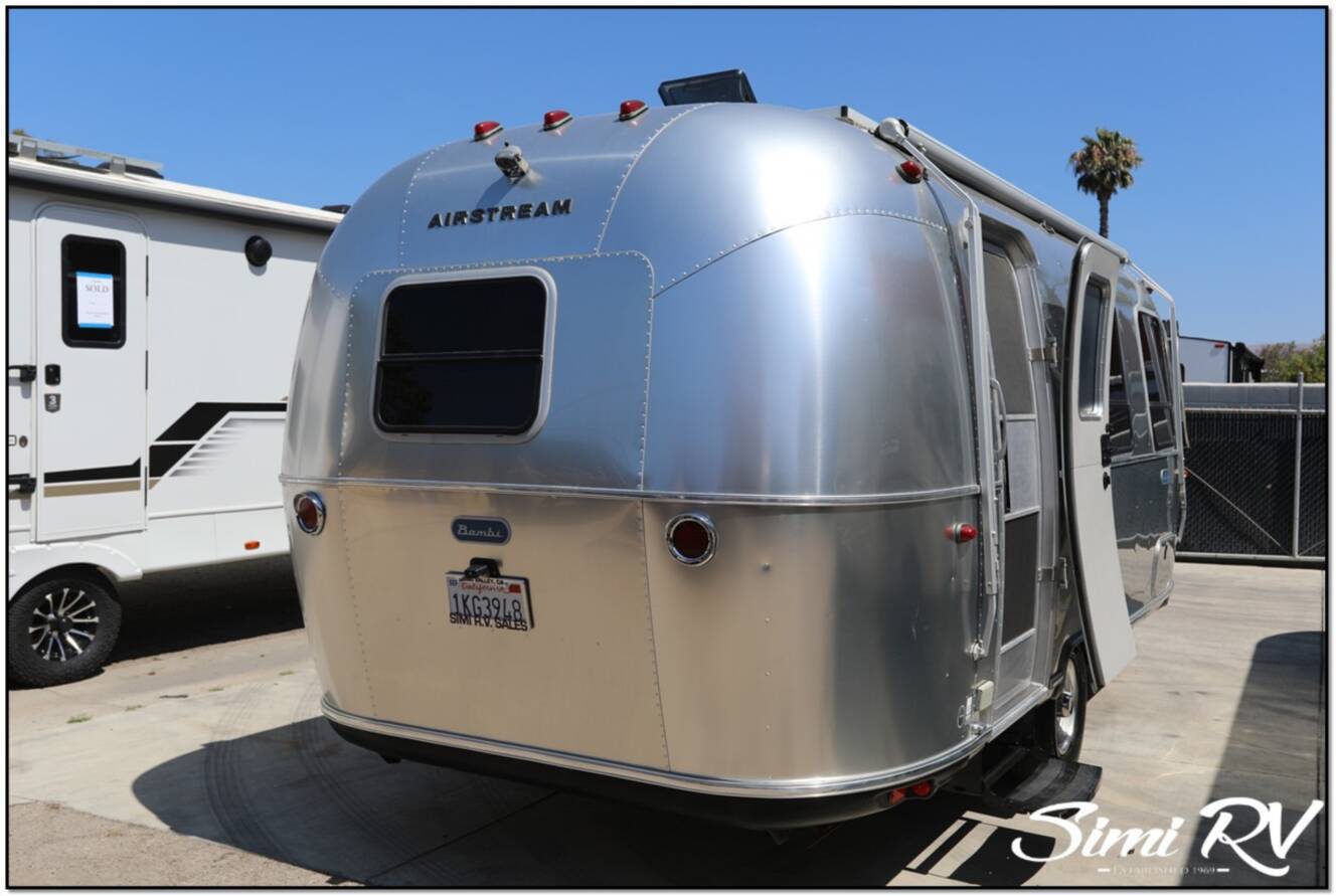 A photo of this 2020 Airstream Bambi 22FB