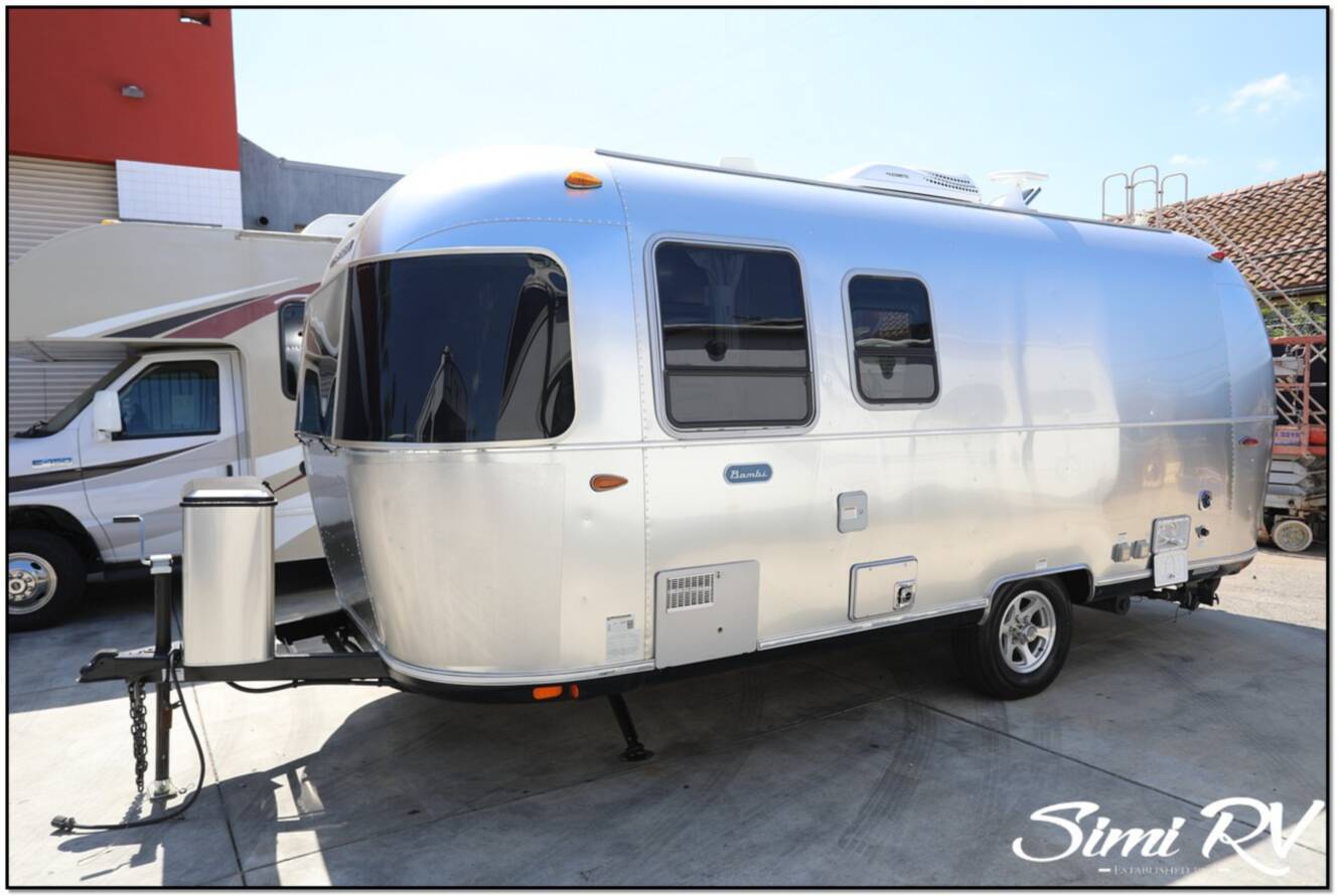 A photo of this 2020 Airstream Bambi 22FB