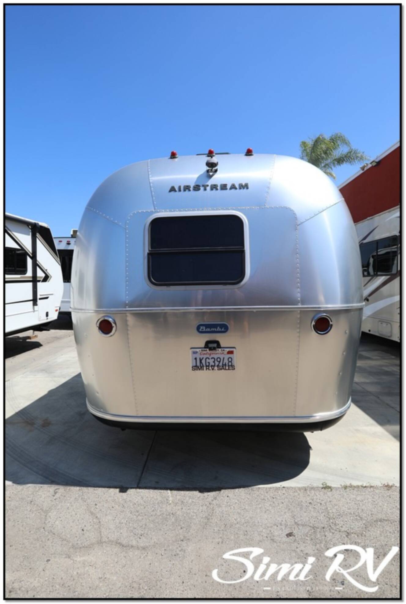 A photo of this 2020 Airstream Bambi 22FB