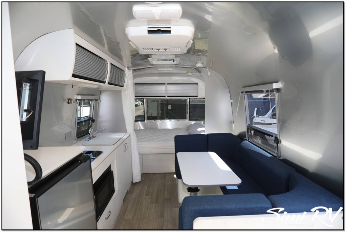 A photo of this 2020 Airstream Bambi 22FB