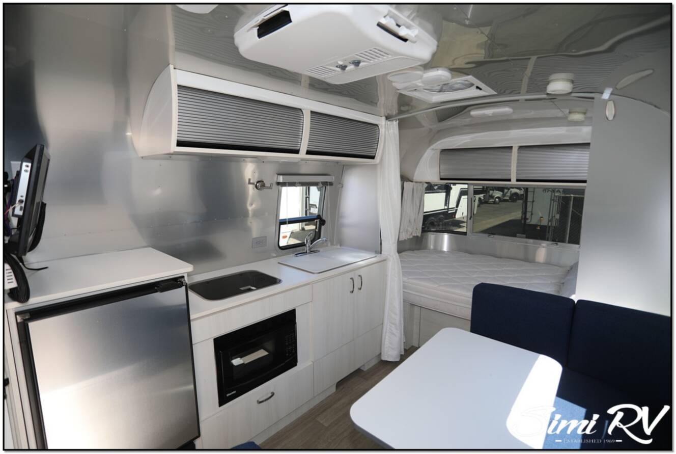 A photo of this 2020 Airstream Bambi 22FB