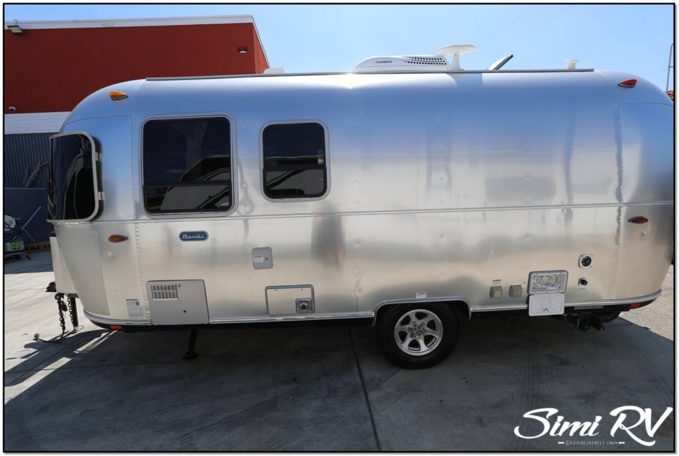 A photo of this 2020 Airstream Bambi 22FB