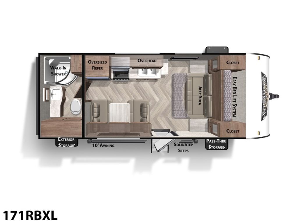 2020 Forest River Wildwood X-Lite 171RBXL in albemarle NC