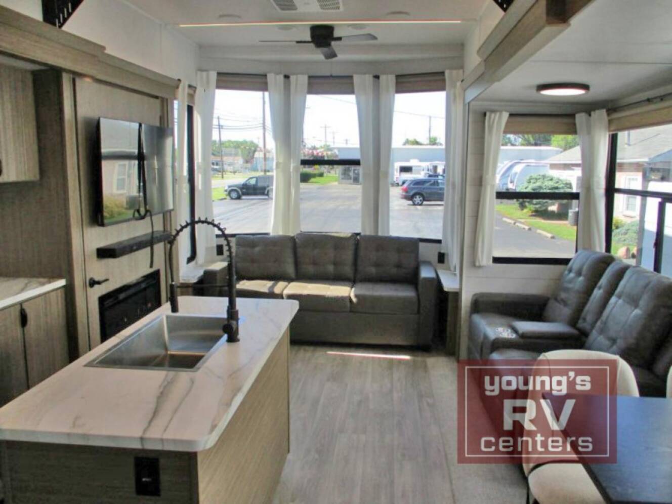 A photo of this 2027 Forest River Rv Salem Grand Villa 42FLDL