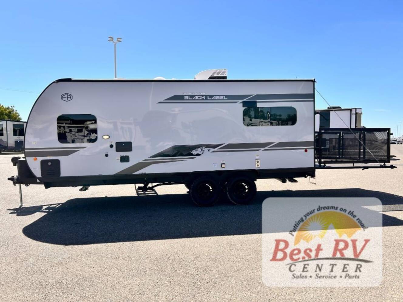 A photo of this 2027 Forest River Rv Cherokee Grey Wolf Black Label 18RRBL