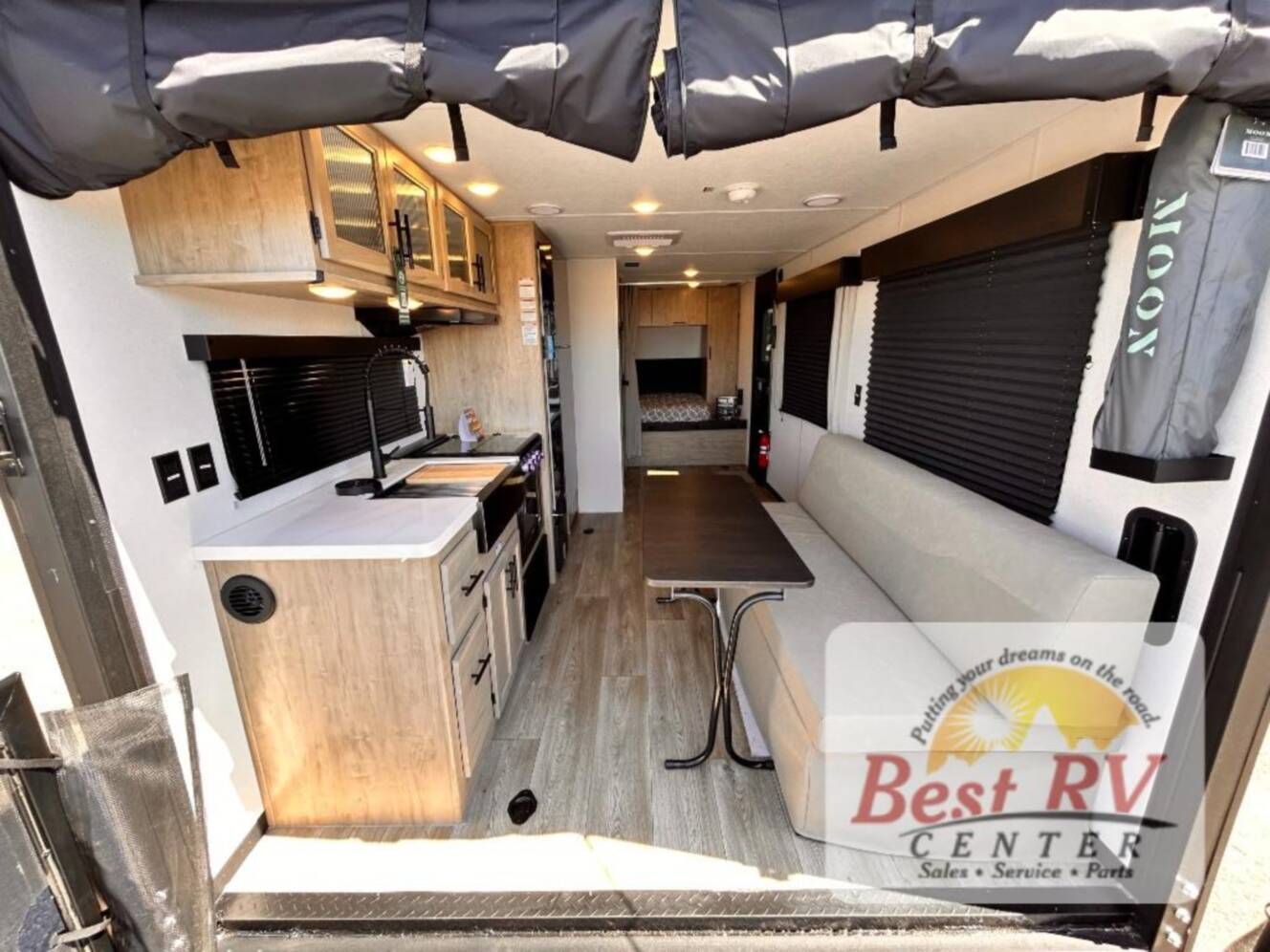 A photo of this 2027 Forest River Rv Cherokee Grey Wolf Black Label 18RRBL