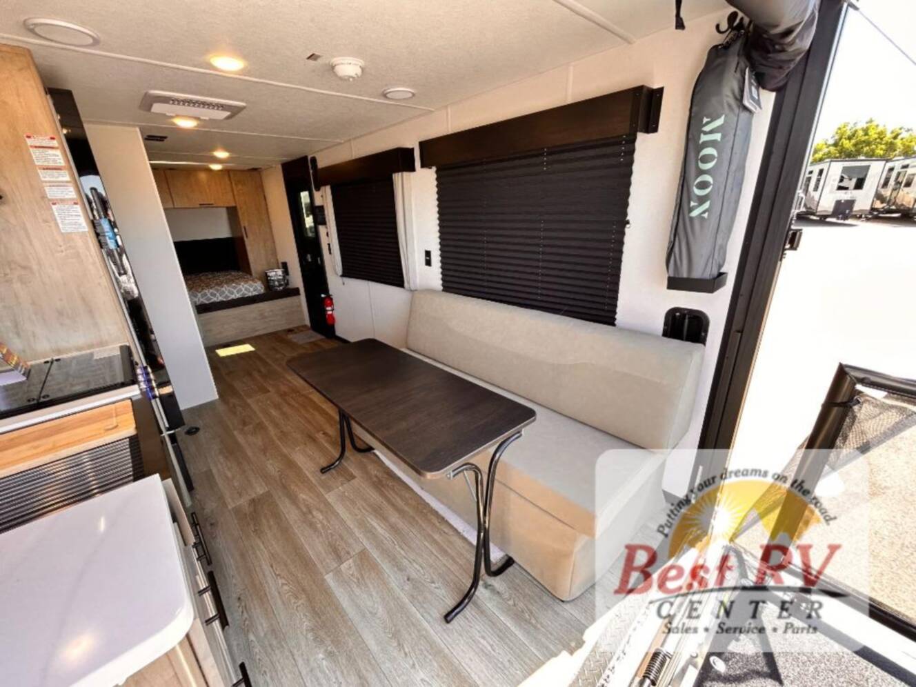 A photo of this 2027 Forest River Rv Cherokee Grey Wolf Black Label 18RRBL
