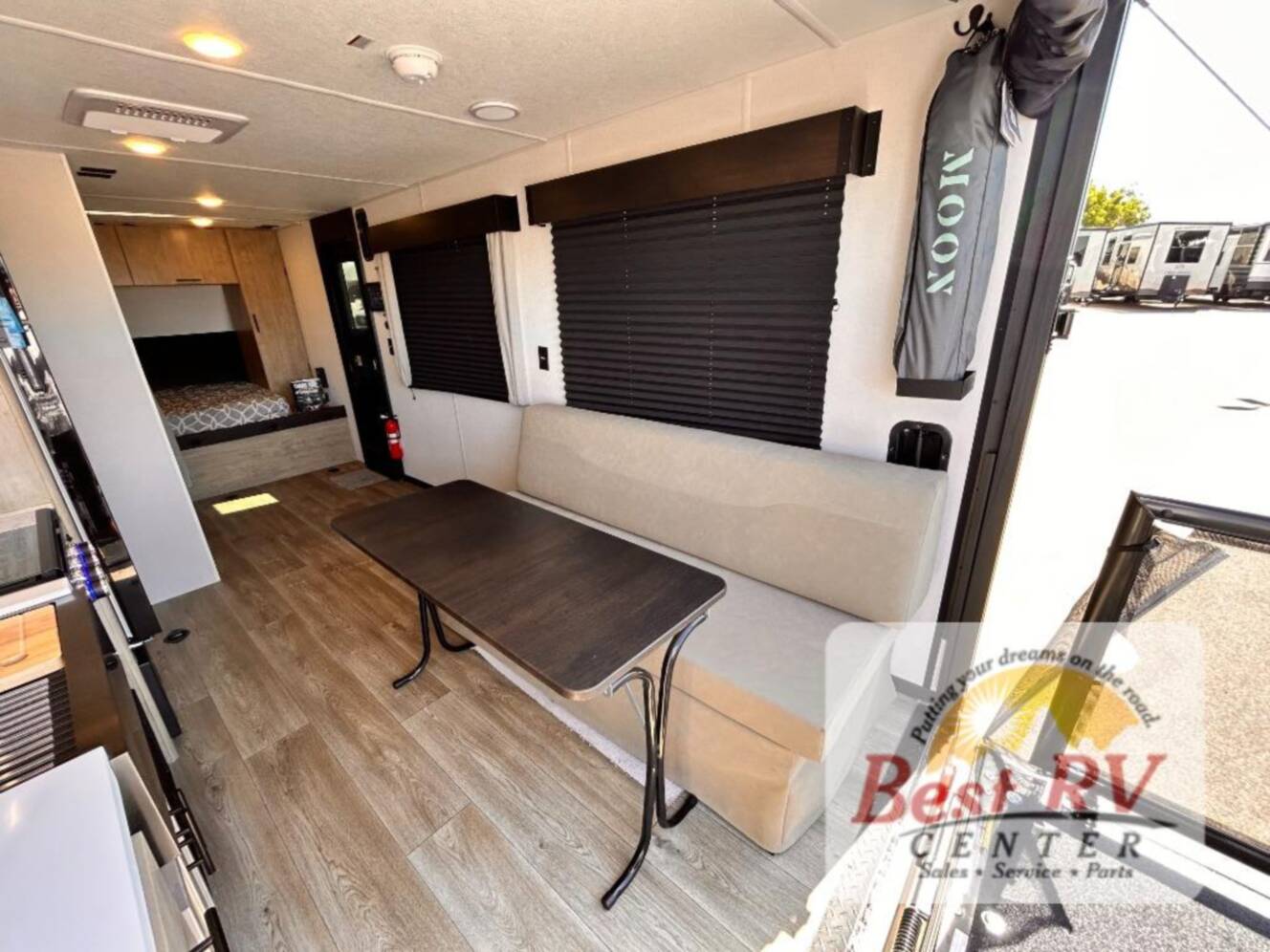A photo of this 2027 Forest River Rv Cherokee Grey Wolf Black Label 18RRBL