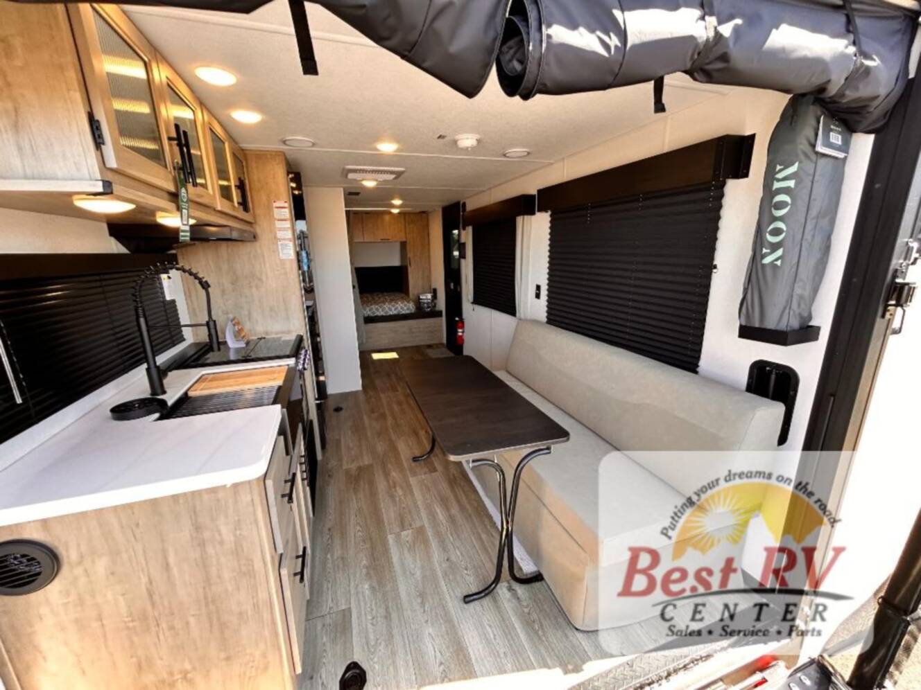 A photo of this 2027 Forest River Rv Cherokee Grey Wolf Black Label 18RRBL