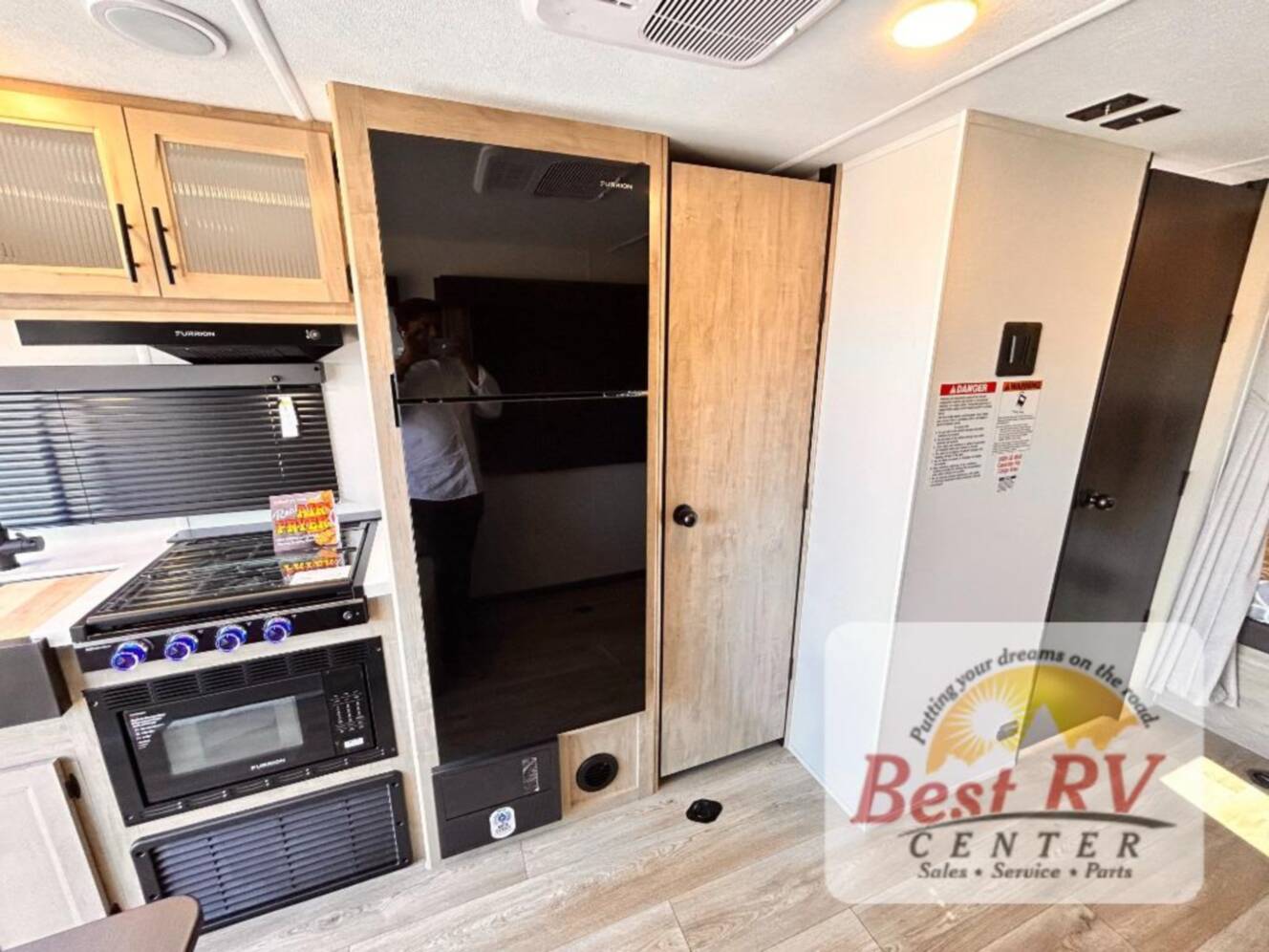 A photo of this 2027 Forest River Rv Cherokee Grey Wolf Black Label 18RRBL