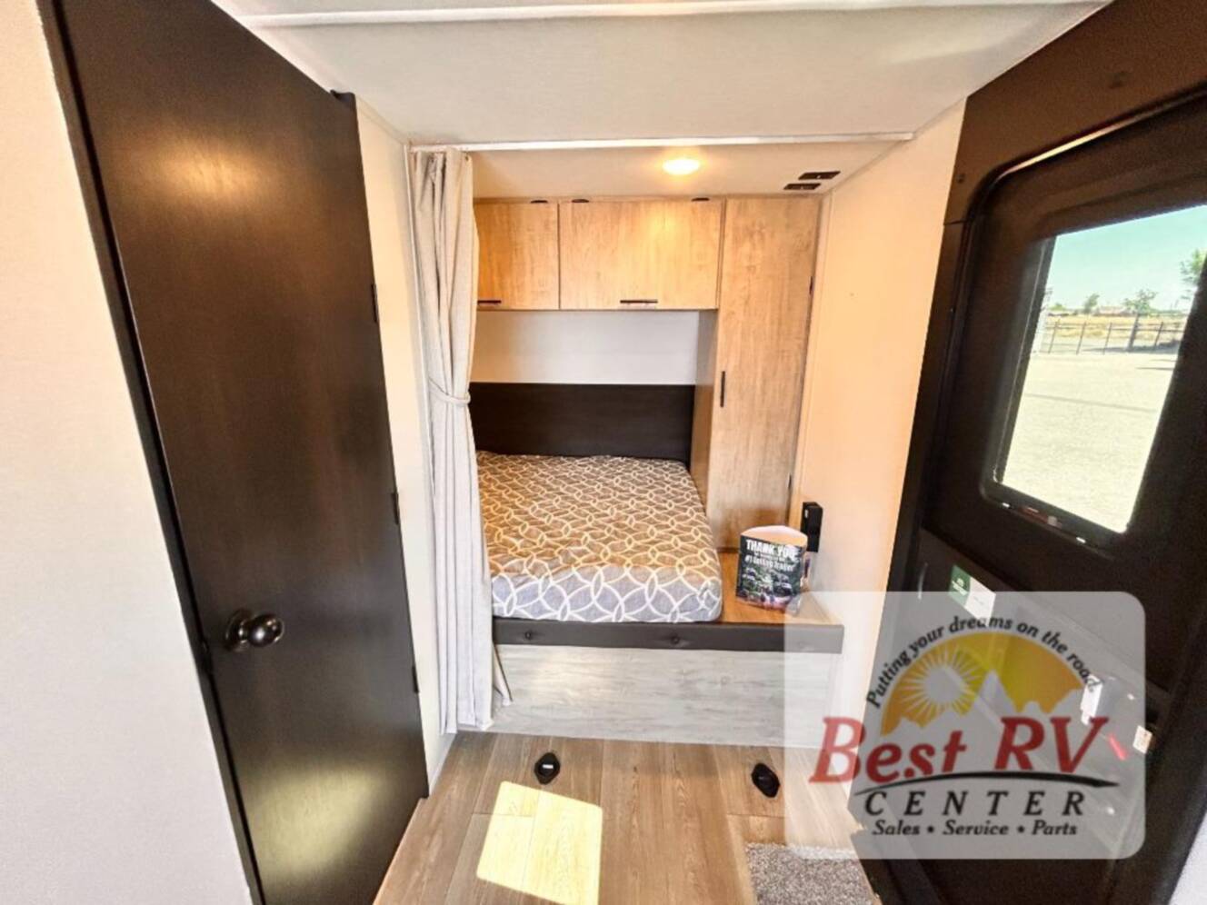 A photo of this 2027 Forest River Rv Cherokee Grey Wolf Black Label 18RRBL