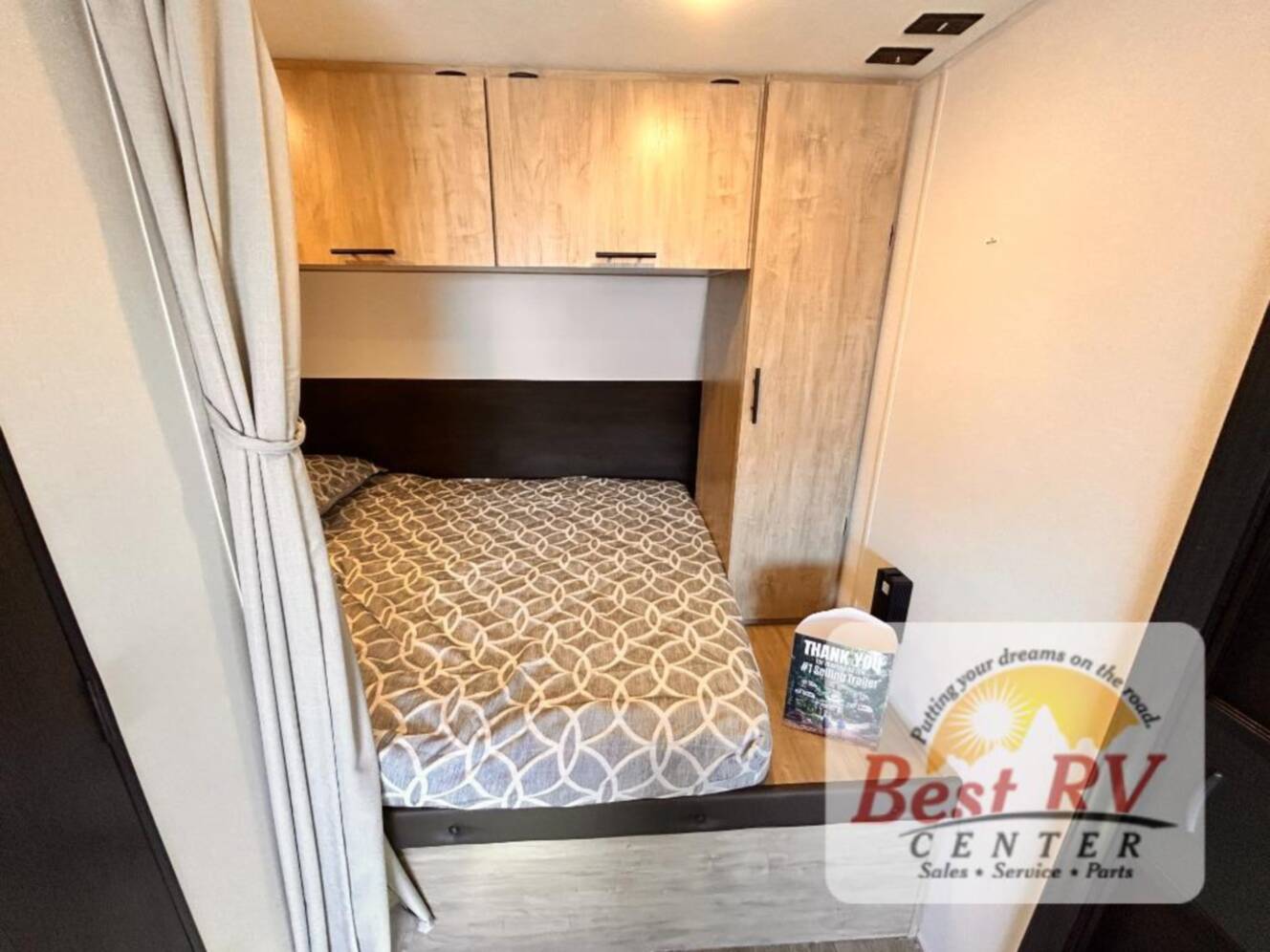 A photo of this 2027 Forest River Rv Cherokee Grey Wolf Black Label 18RRBL