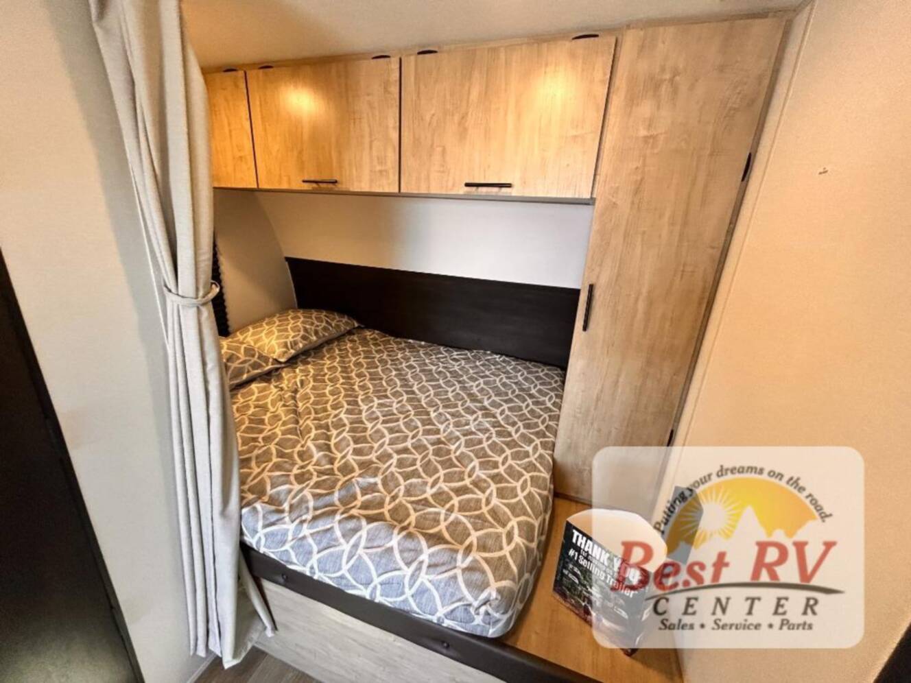 A photo of this 2027 Forest River Rv Cherokee Grey Wolf Black Label 18RRBL