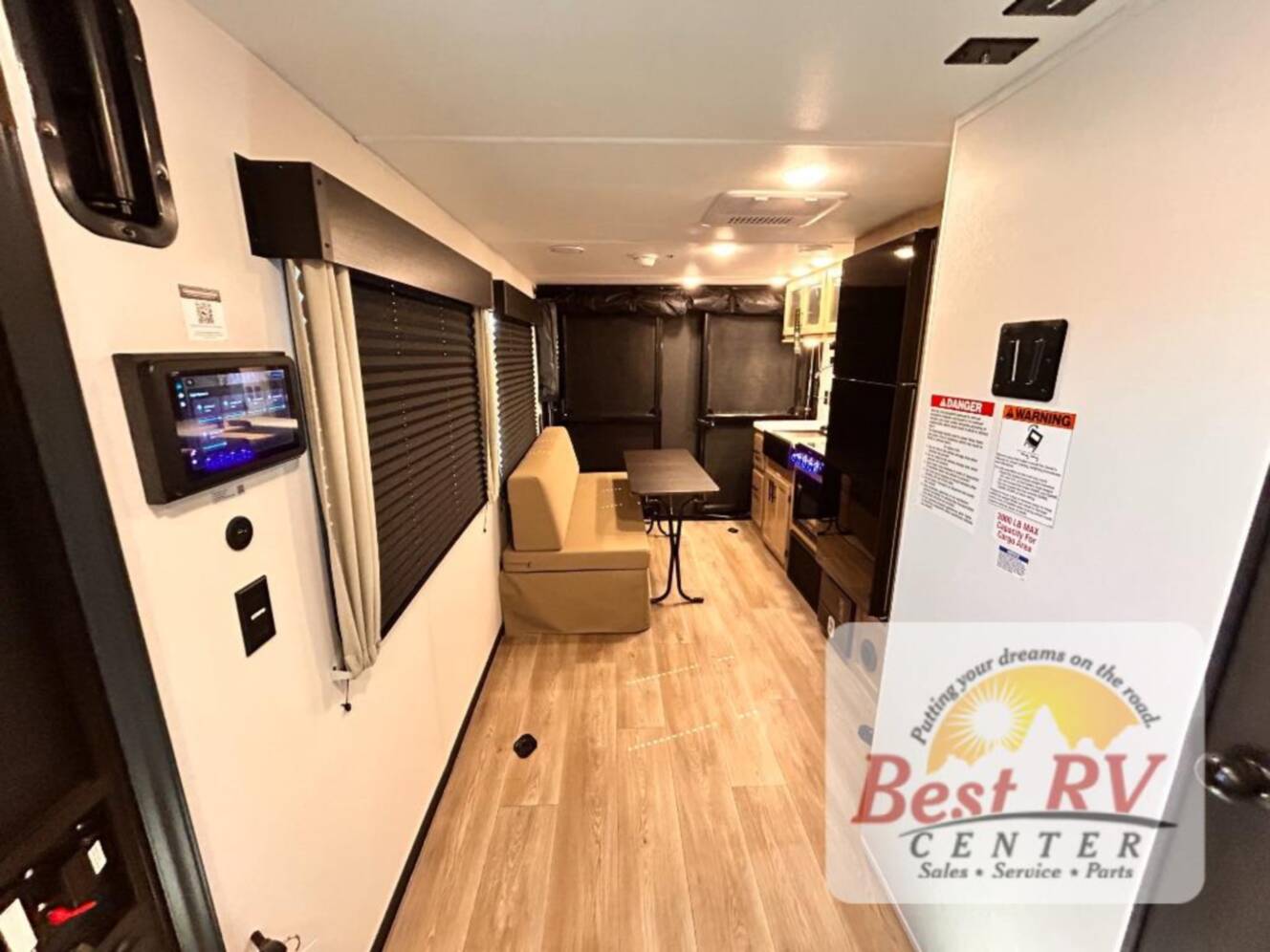 A photo of this 2027 Forest River Rv Cherokee Grey Wolf Black Label 18RRBL