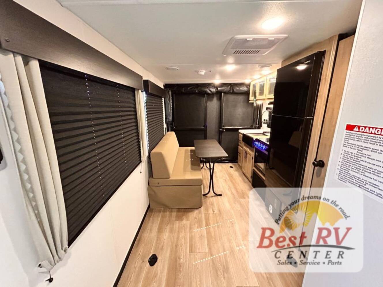 A photo of this 2027 Forest River Rv Cherokee Grey Wolf Black Label 18RRBL