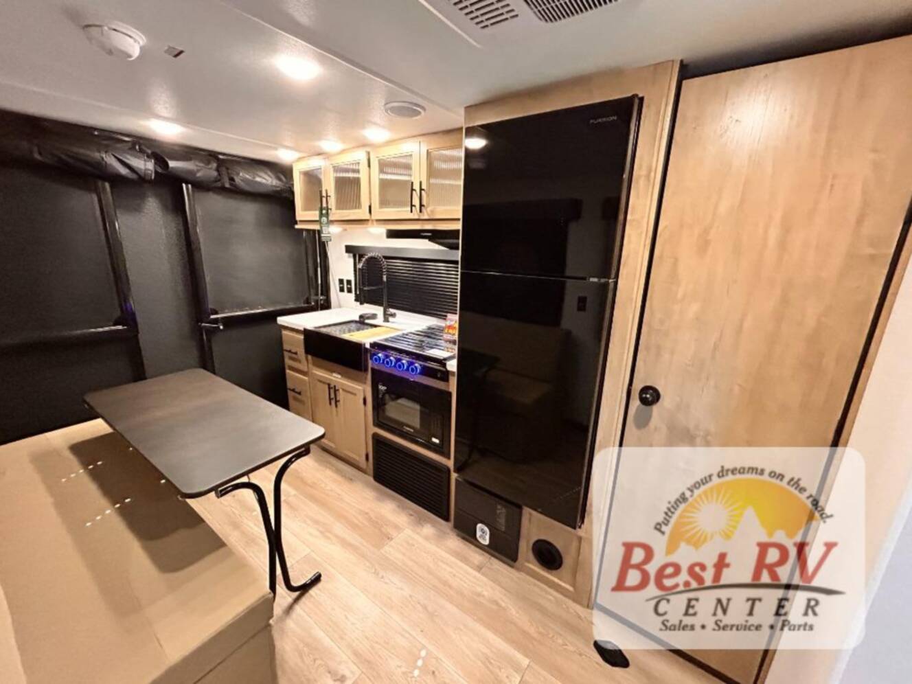 A photo of this 2027 Forest River Rv Cherokee Grey Wolf Black Label 18RRBL