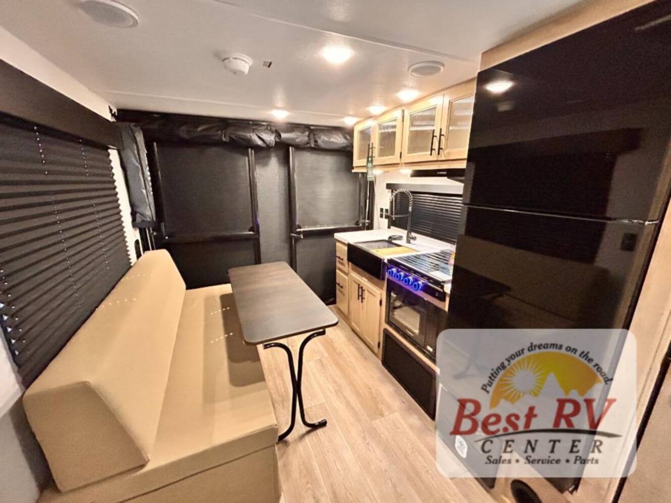 A photo of this 2027 Forest River Rv Cherokee Grey Wolf Black Label 18RRBL