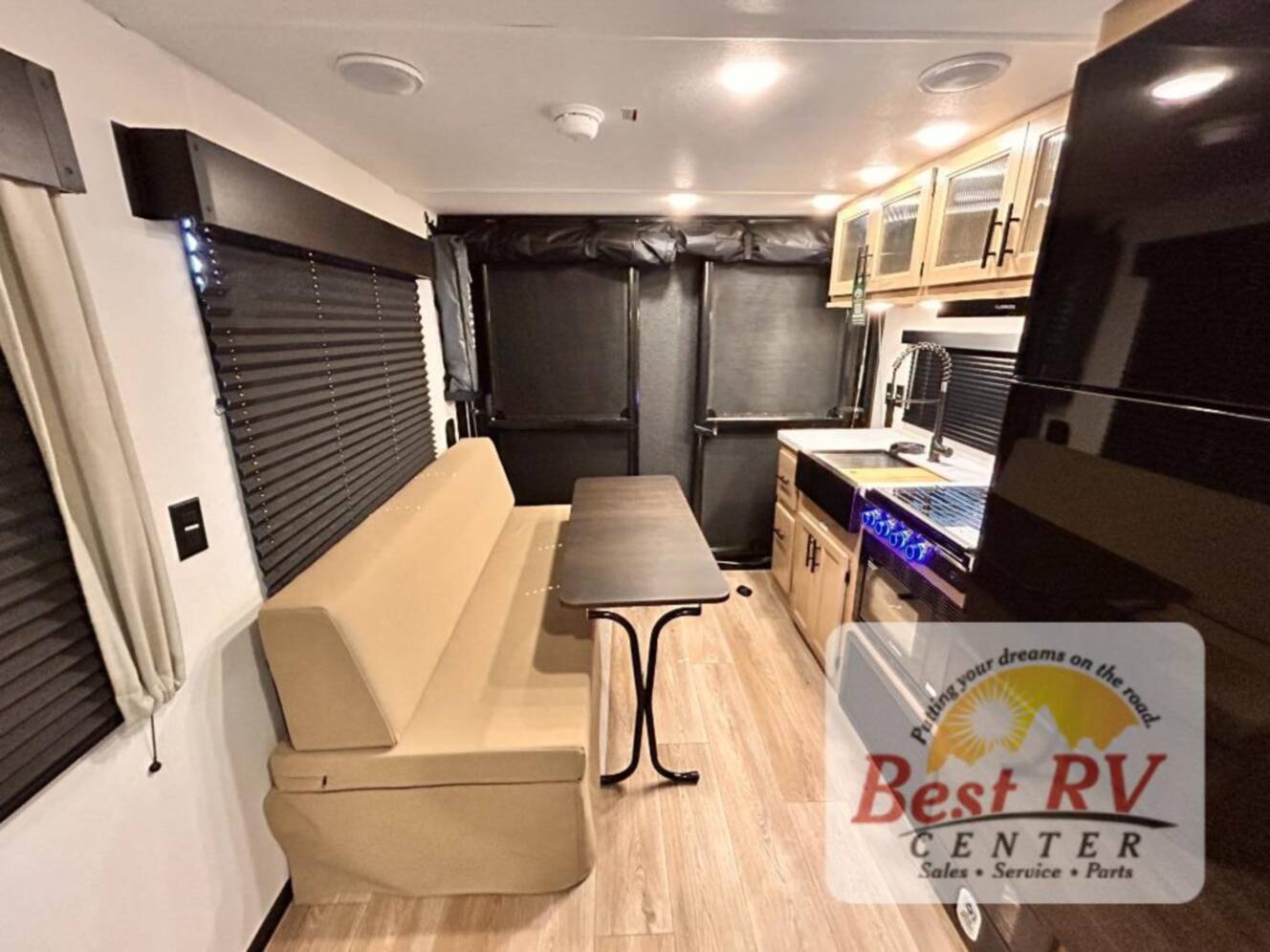 A photo of this 2027 Forest River Rv Cherokee Grey Wolf Black Label 18RRBL
