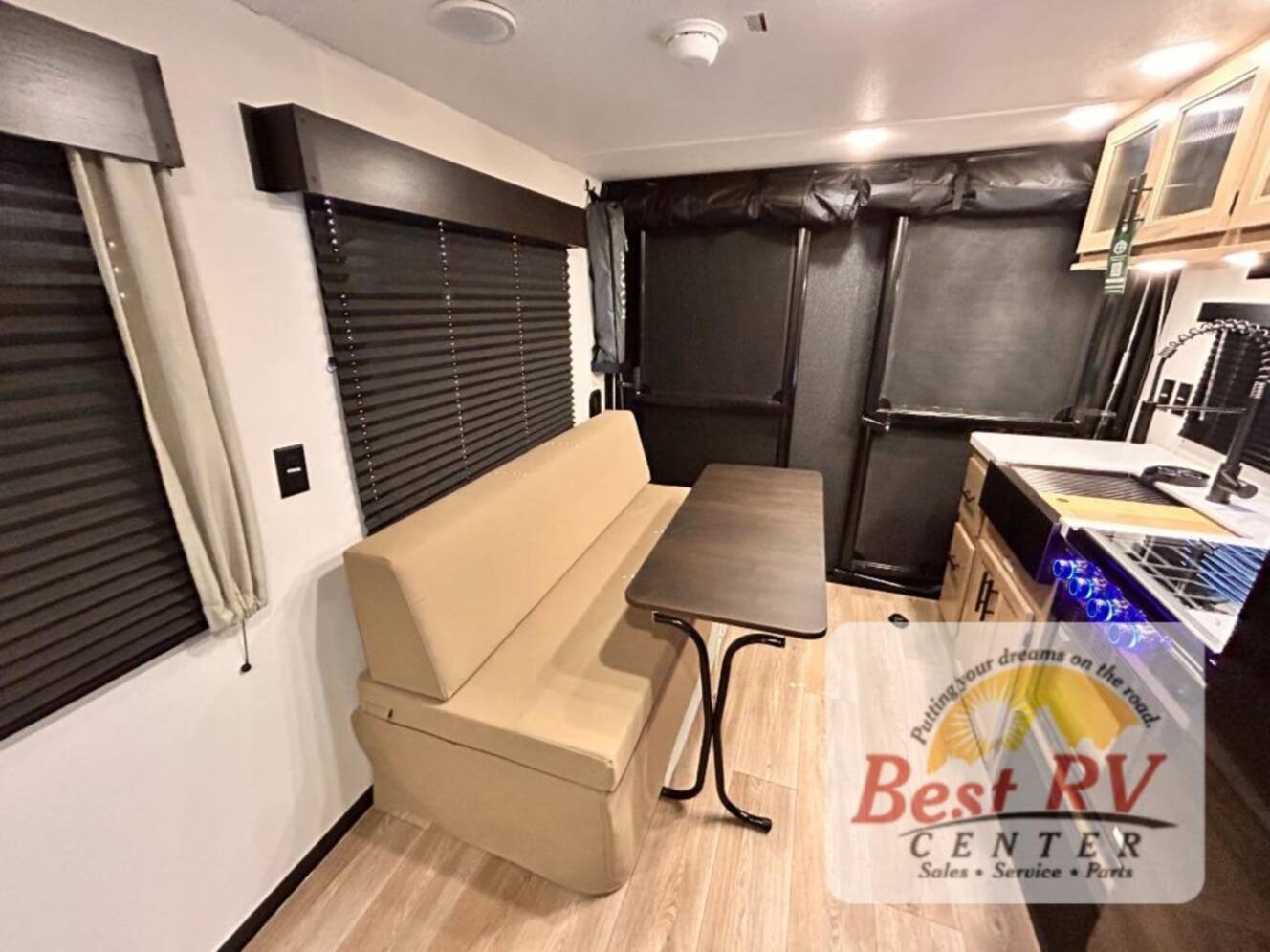 A photo of this 2027 Forest River Rv Cherokee Grey Wolf Black Label 18RRBL