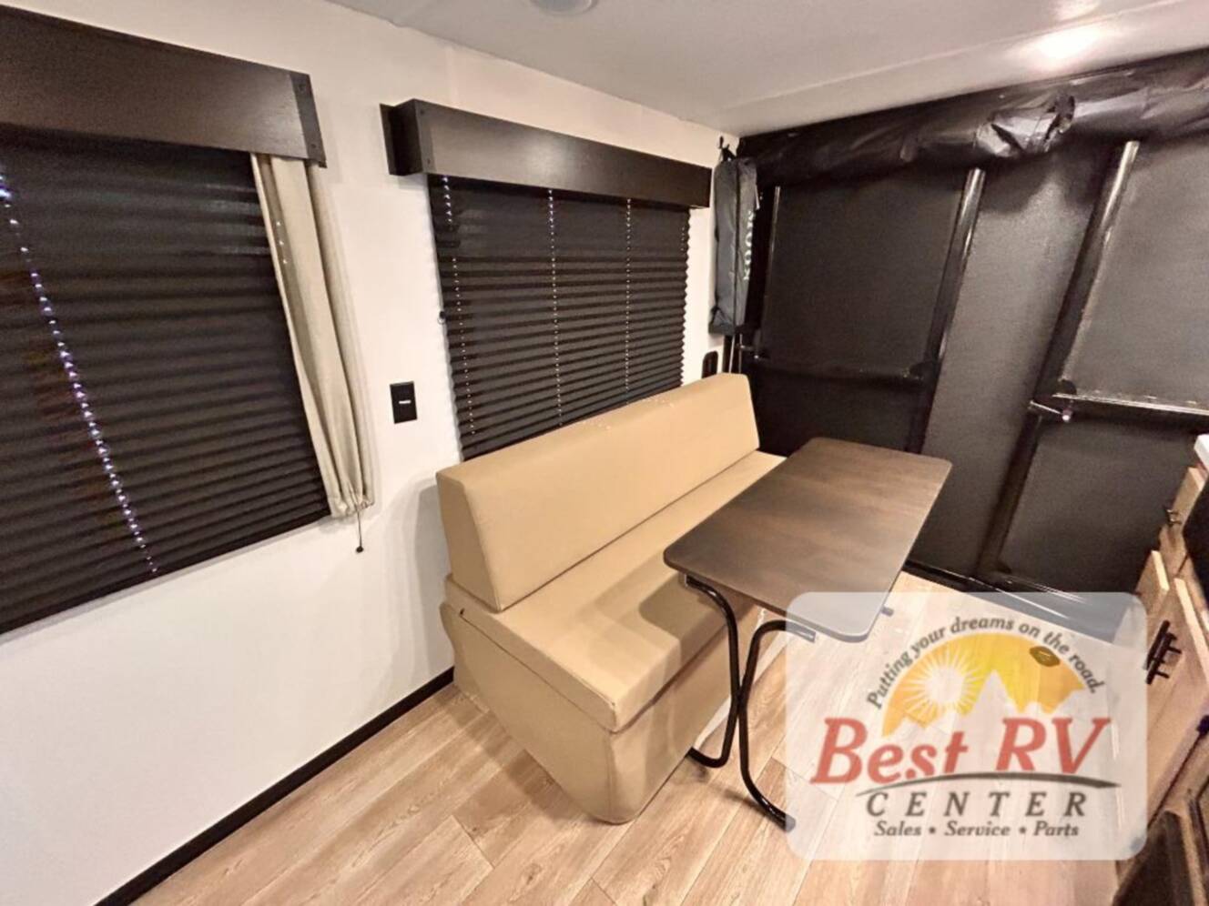 A photo of this 2027 Forest River Rv Cherokee Grey Wolf Black Label 18RRBL