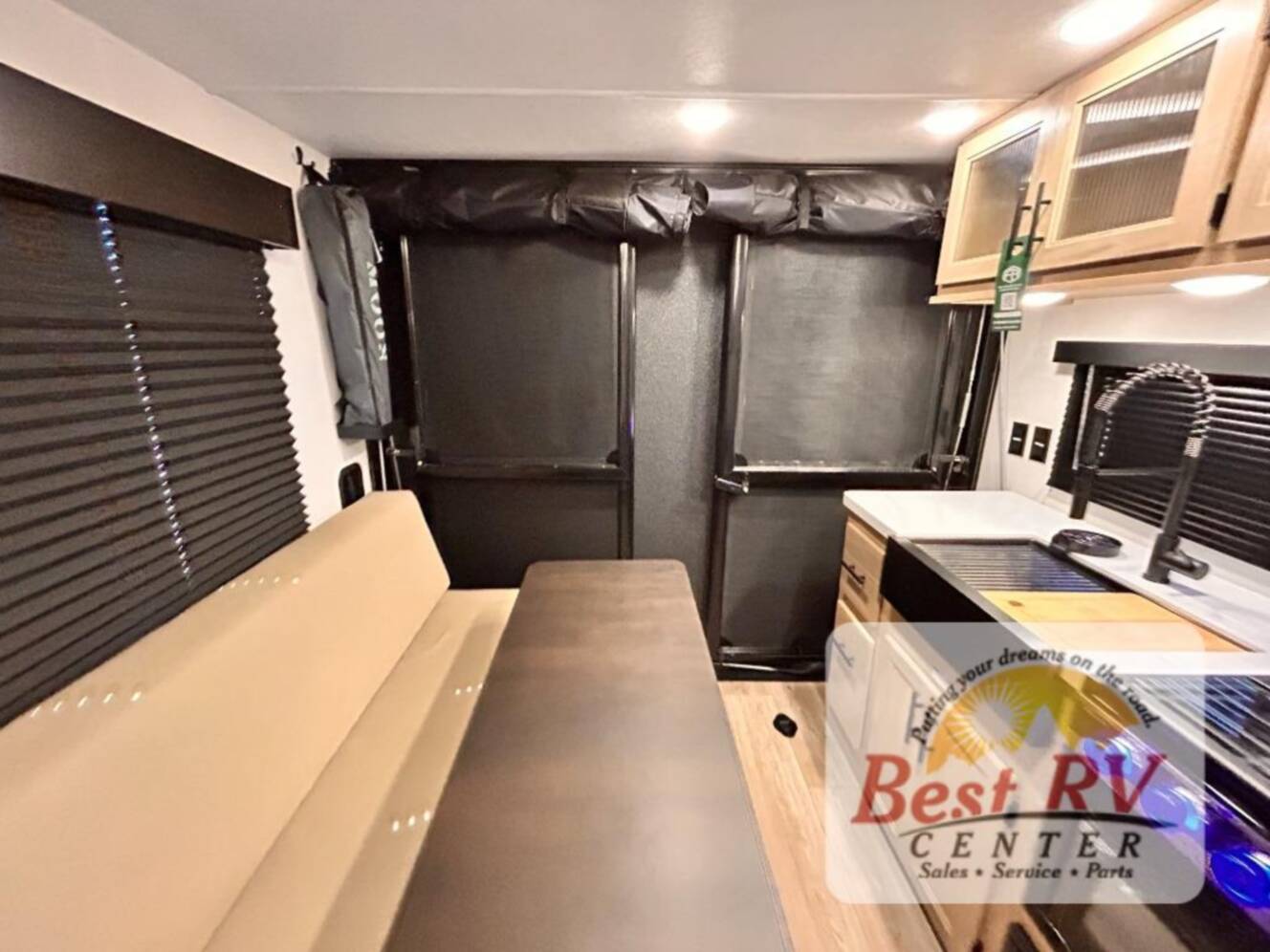 A photo of this 2027 Forest River Rv Cherokee Grey Wolf Black Label 18RRBL