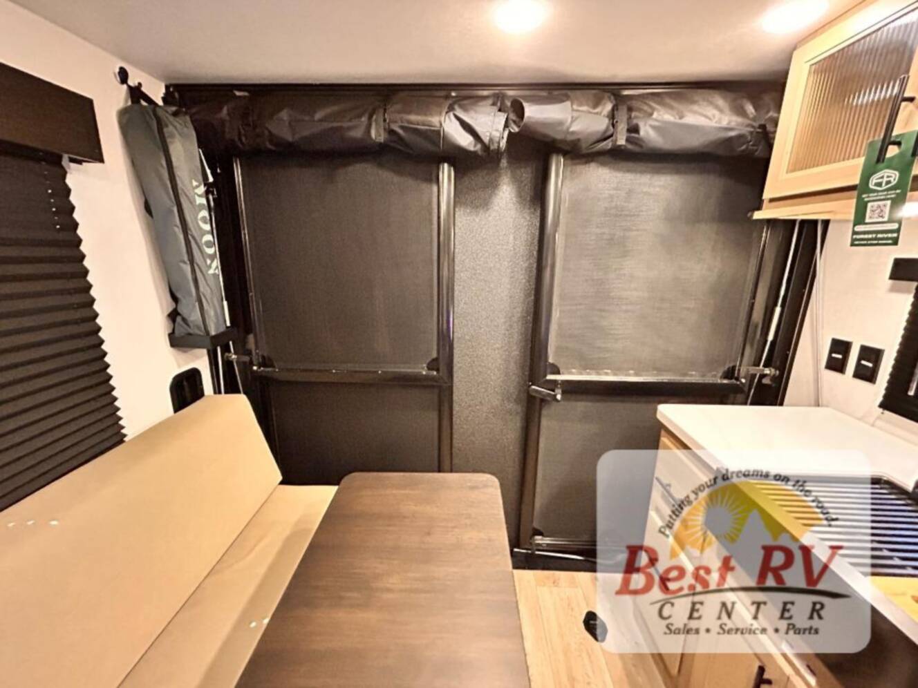 A photo of this 2027 Forest River Rv Cherokee Grey Wolf Black Label 18RRBL