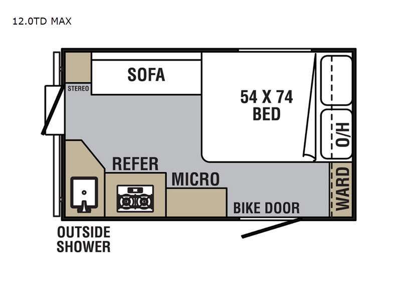 2022 Forest River Rv Viking Express Series 12.0TD MAX in dayton OR
