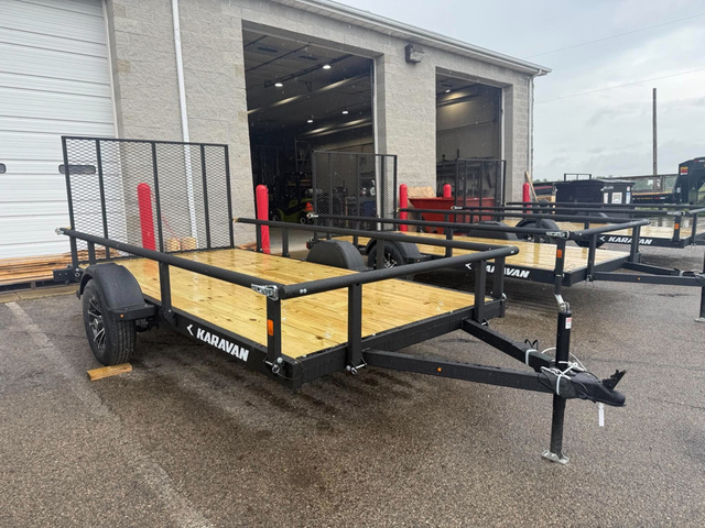 2026 KARAVAN TRAILERS KPU 72" X 12' PL Utility Trailer (463227) in Frankfort, OH