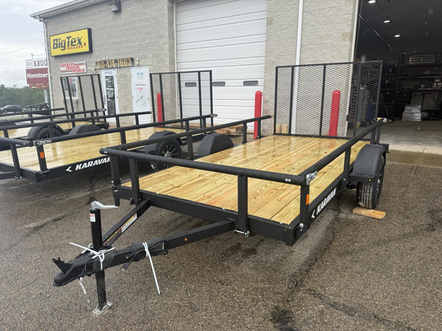 2026 KARAVAN TRAILERS KPU 72" X 12' PL Utility Trailer (463226) in Frankfort, OH