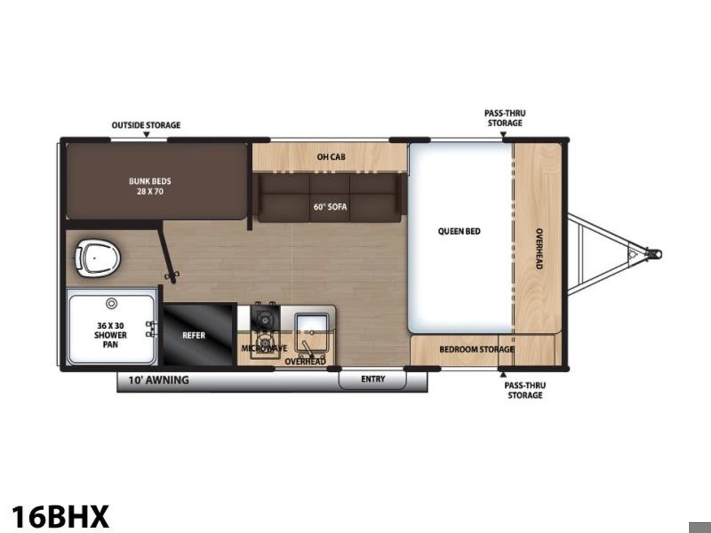 2023 Forest River Aurora 16BHX in byron GA