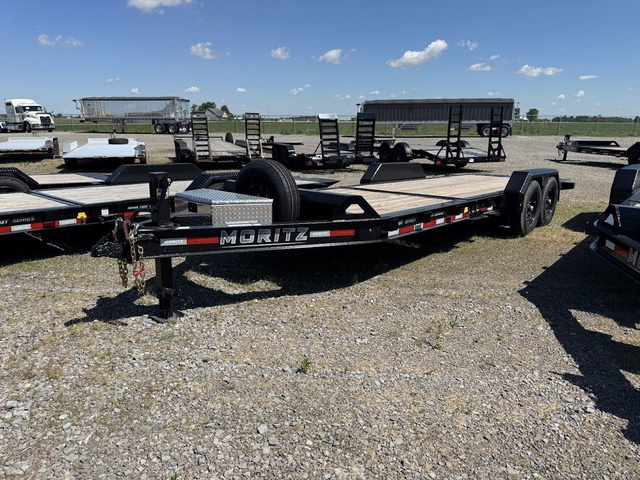 2026 Moritz International 7'X16'+6' GT 14K Tilt Equipment Trailer in Delphos, OH