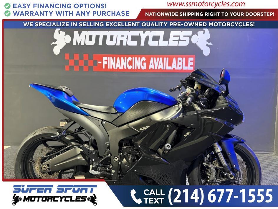 Blue Kawasaki Ninja ZX-6R Motorcycles For Sale in Texas - Cycle Trader