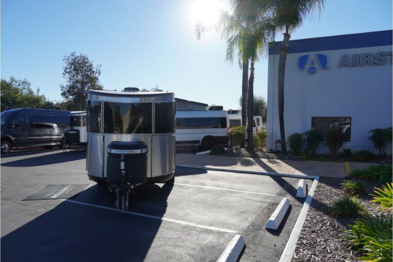 A photo of this 2024 Airstream Basecamp 16X