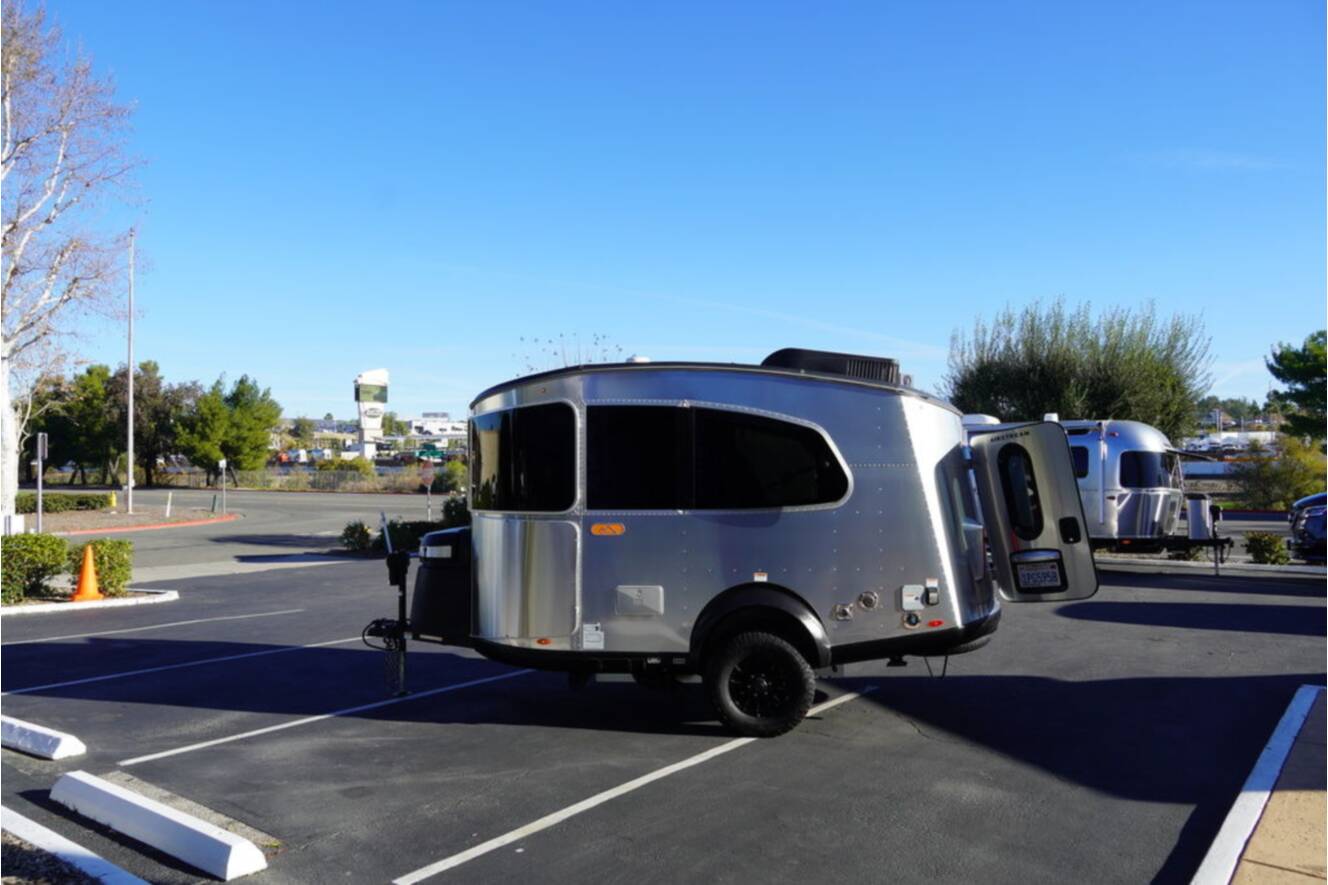 A photo of this 2024 Airstream Basecamp 16X