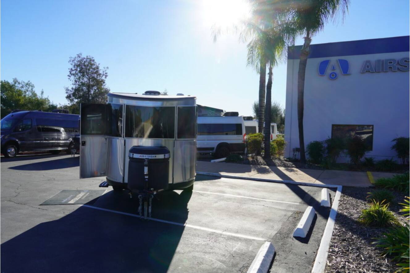 A photo of this 2024 Airstream Basecamp 16X